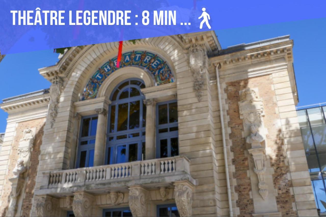 Le Chalet Romantique En Montagne, Spa, Ecran Cinema, Lit King Size, Day Use, 5Min Centre Evreux Exterior photo
